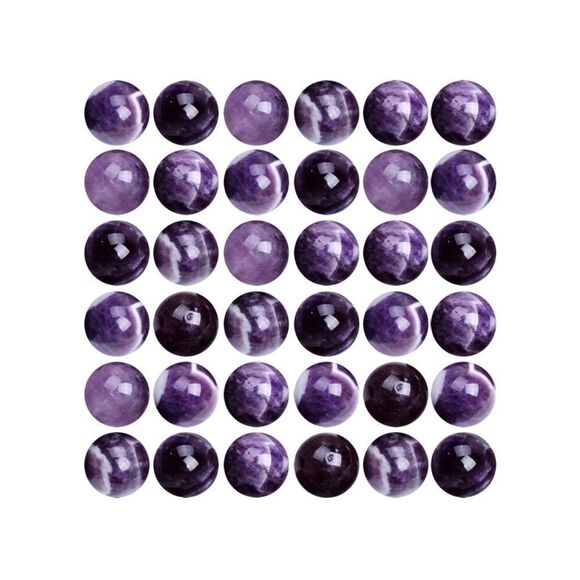 NWT Wool + Pepper Co. Zodiac + Gemstone - Aquarius + Amethyst Bracelet (Gold) - Picture 10 of 10